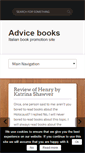 Mobile Screenshot of advicesbooks.com